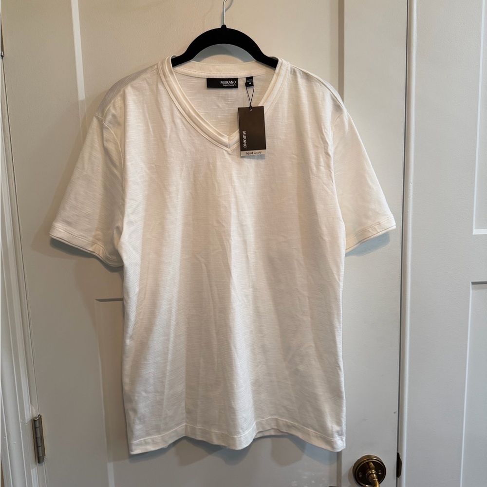 Murano White Short Sleeve Men's Tee